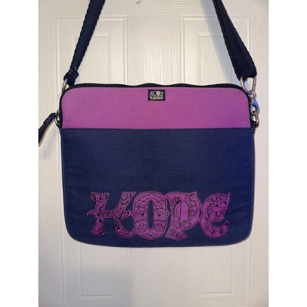 Lucky Brand Purple Laptop Bag